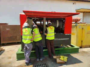 Bảo trì máy phát điện công nghiệp tại Hải Âu Tek